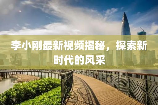 李小剛最新視頻揭秘，探索新時代的風(fēng)采