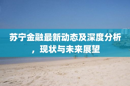 蘇寧金融最新動(dòng)態(tài)及深度分析，現(xiàn)狀與未來展望