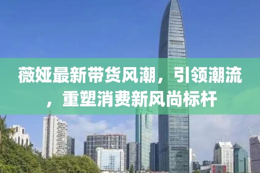 薇婭最新帶貨風(fēng)潮，引領(lǐng)潮流，重塑消費(fèi)新風(fēng)尚標(biāo)桿