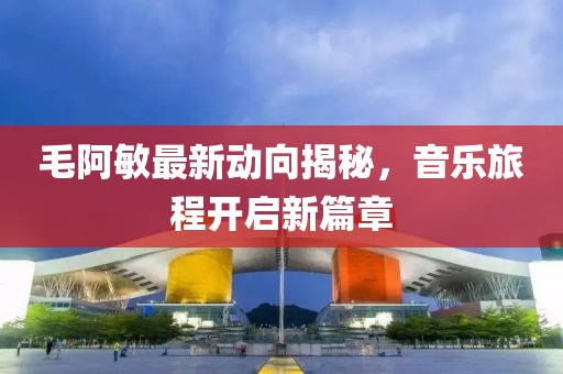 毛阿敏最新動向揭秘，音樂旅程開啟新篇章