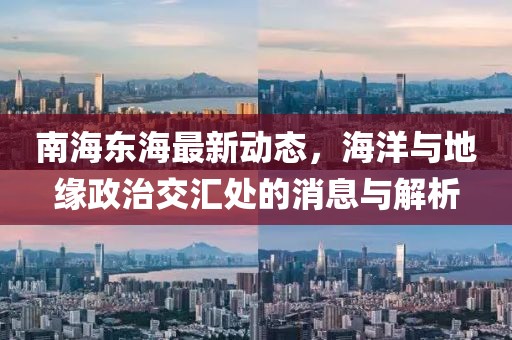 南海東海最新動態(tài)，海洋與地緣政治交匯處的消息與解析