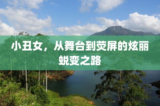 小丑女，從舞臺(tái)到熒屏的炫麗蛻變之路