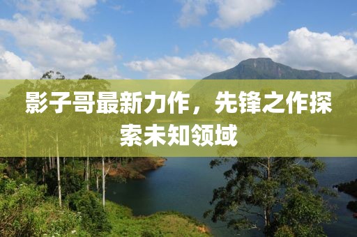 影子哥最新力作，先鋒之作探索未知領(lǐng)域