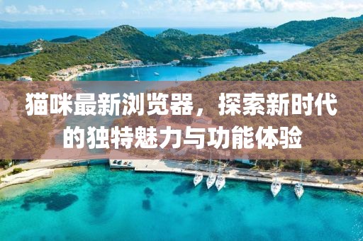 貓咪最新瀏覽器，探索新時(shí)代的獨(dú)特魅力與功能體驗(yàn)
