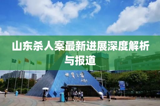 山東殺人案最新進展深度解析與報道