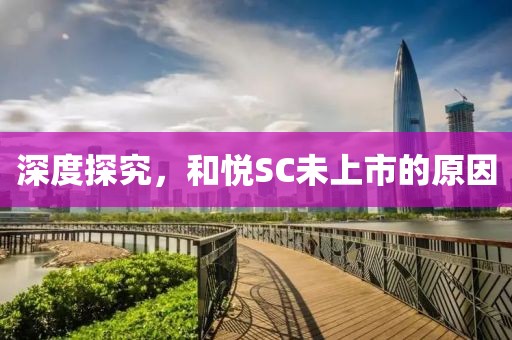深度探究，和悅SC未上市的原因