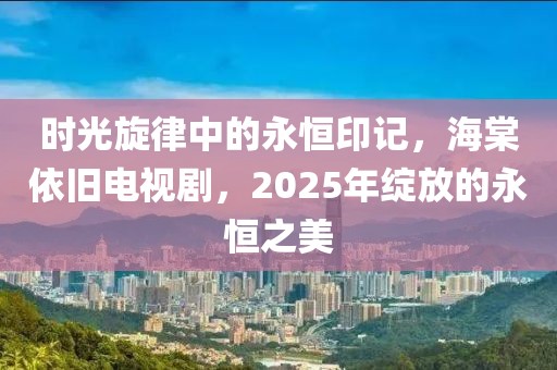 時光旋律中的永恒印記，海棠依舊電視劇，2025年綻放的永恒之美