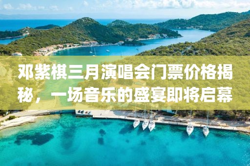 鄧紫棋三月演唱會門票價格揭秘，一場音樂的盛宴即將啟幕