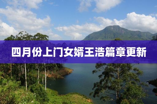 四月份上門女婿王浩篇章更新