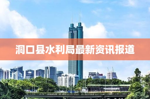 洞口縣水利局最新資訊報(bào)道