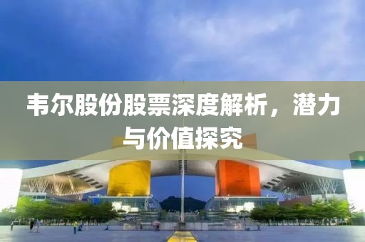 韋爾股份股票深度解析，潛力與價值探究