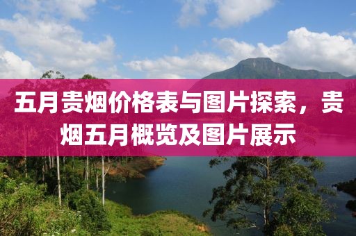 五月貴煙價(jià)格表與圖片探索，貴煙五月概覽及圖片展示