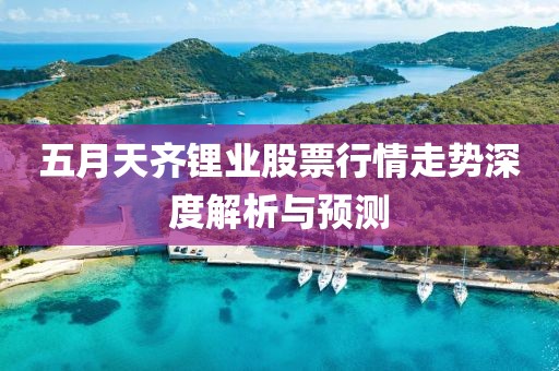 五月天齊鋰業(yè)股票行情走勢(shì)深度解析與預(yù)測(cè)
