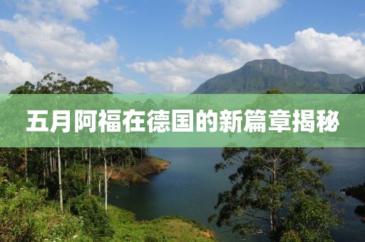 五月阿福在德國的新篇章揭秘