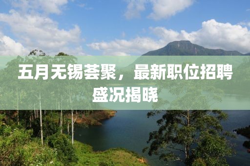 五月無(wú)錫薈聚，最新職位招聘盛況揭曉