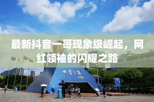最新抖音一哥現(xiàn)象級(jí)崛起，網(wǎng)紅領(lǐng)袖的閃耀之路