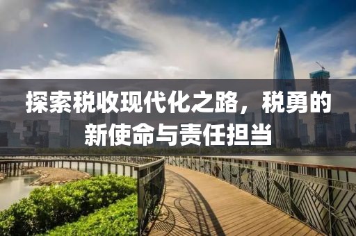 探索稅收現(xiàn)代化之路，稅勇的新使命與責任擔當
