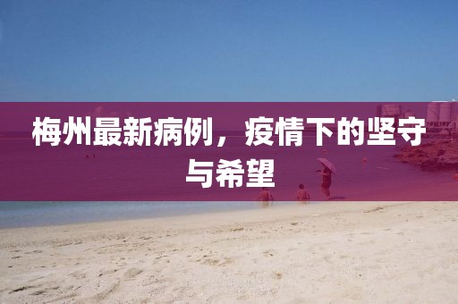 梅州最新病例，疫情下的堅守與希望