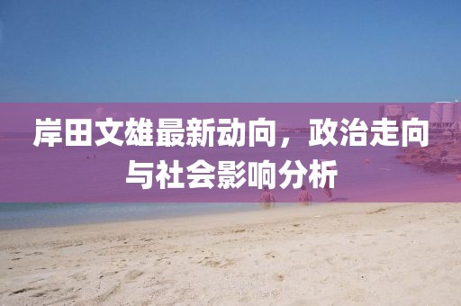 岸田文雄最新動(dòng)向，政治走向與社會(huì)影響分析