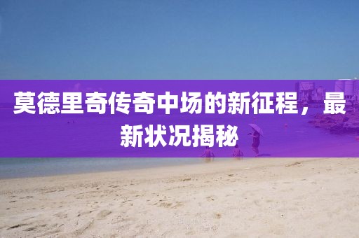 莫德里奇?zhèn)髌嬷袌?chǎng)的新征程，最新狀況揭秘