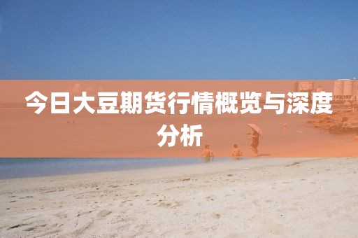 今日大豆期貨行情概覽與深度分析