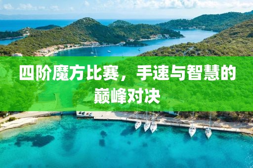 四階魔方比賽，手速與智慧的巔峰對決