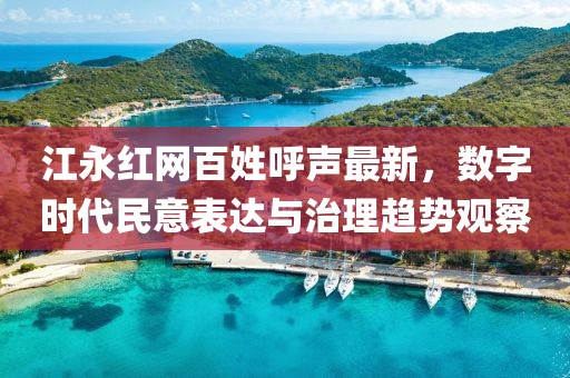 江永紅網(wǎng)百姓呼聲最新，數(shù)字時(shí)代民意表達(dá)與治理趨勢(shì)觀察